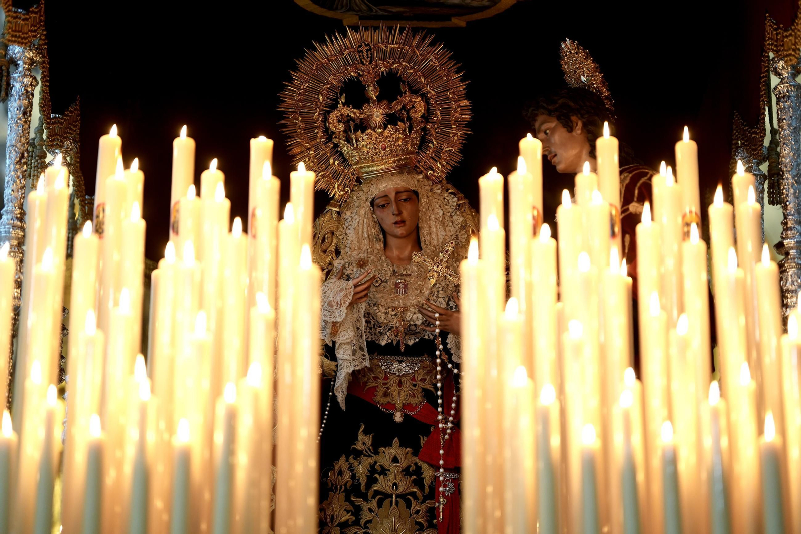 Humildad el Domingo de Ramos en Málaga, en imágenes