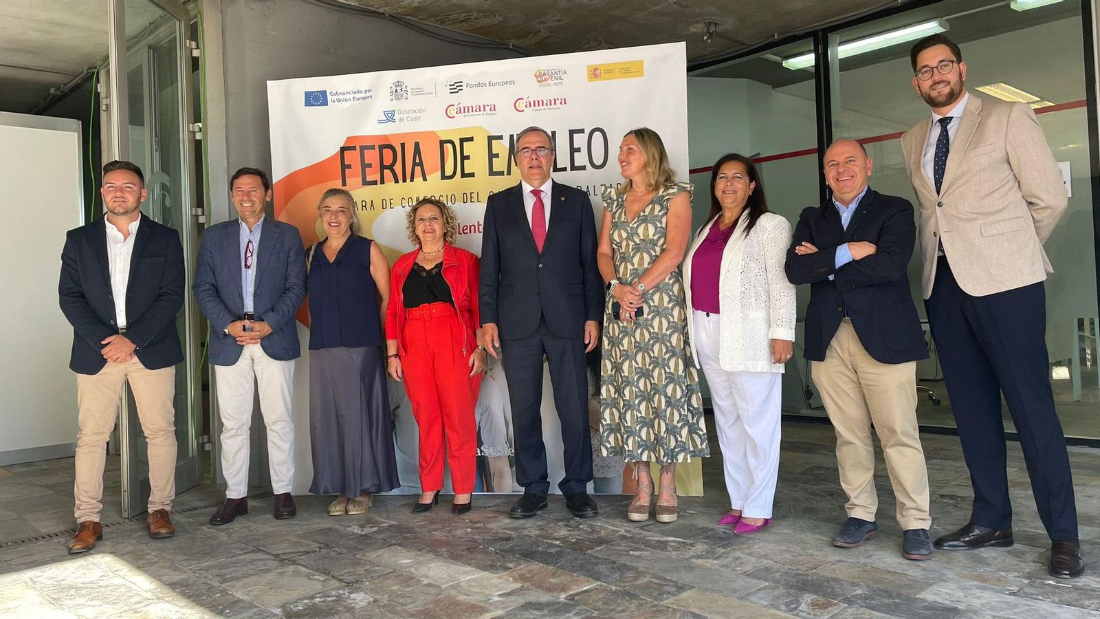 Inauguración de la VIII Feria de Empleo, este miércoles.