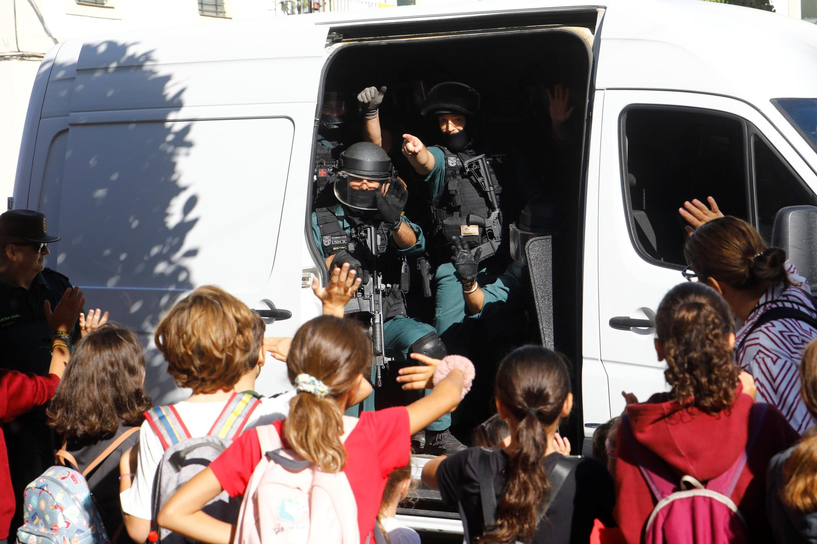 La exhibición de la Guardia Civil de Córdoba, en imágenes