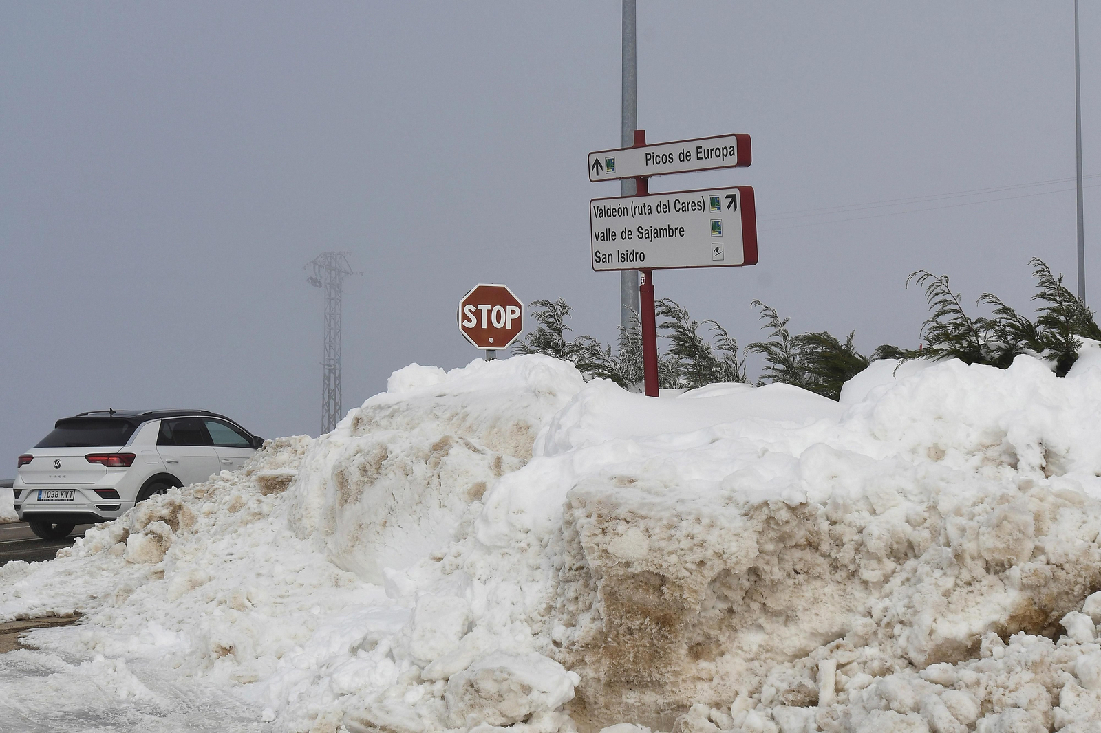 Las imágenes blancas que ha dejado la nieve en toda España