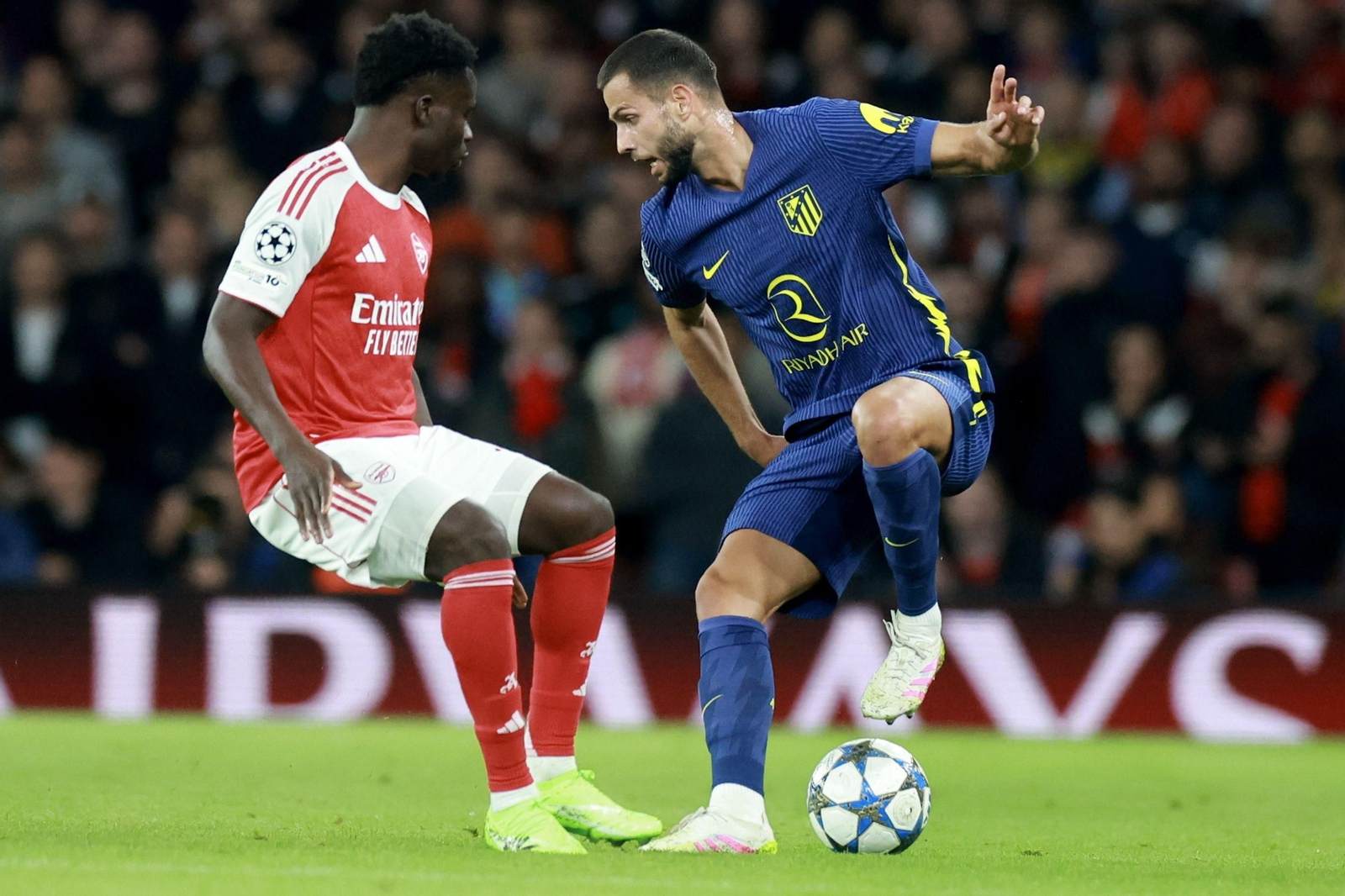 Las fotos del Arsenal-Atlético de Madrid