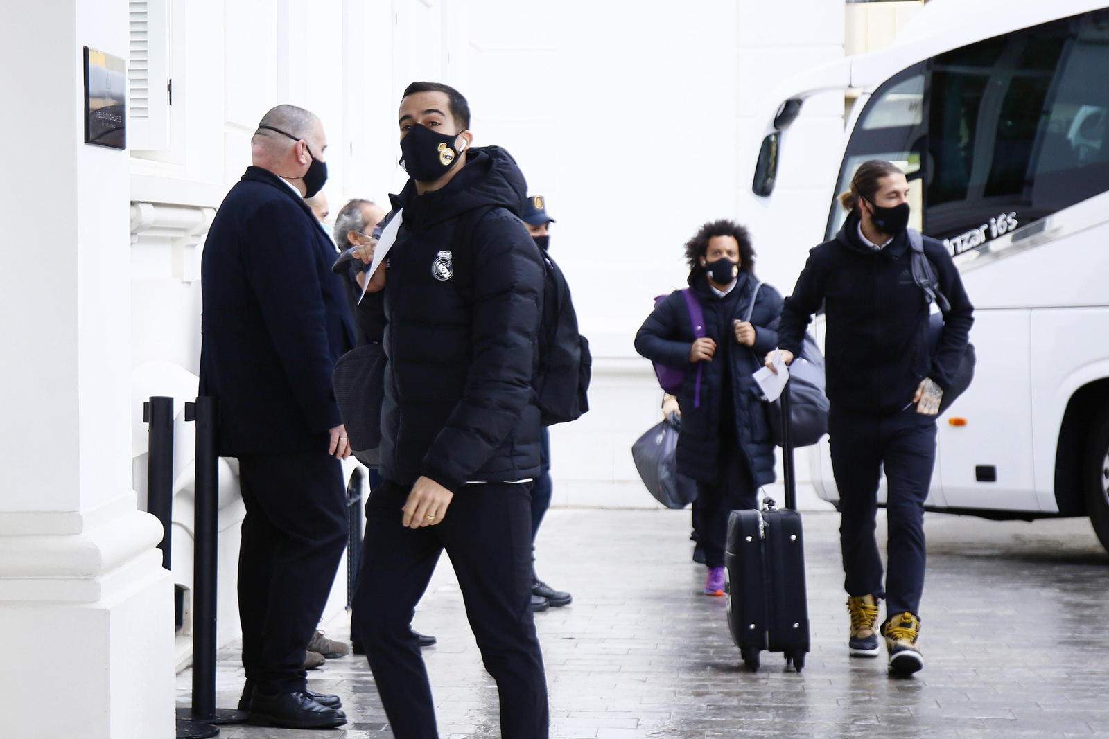 Las fotos del Real Madrid en Málaga para la Supercopa