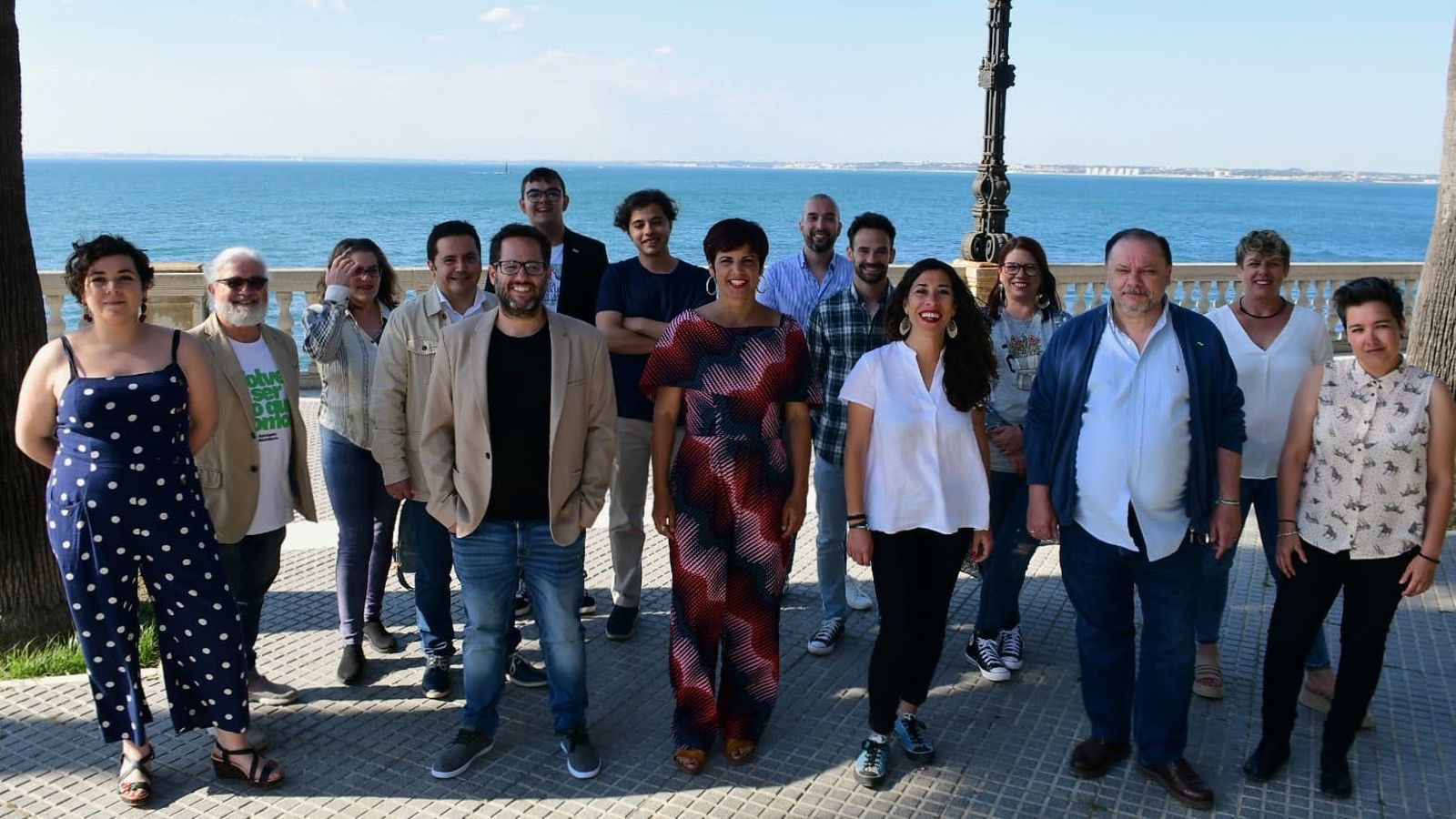 La candidatura de Adelante Andalucía por Cádiz.