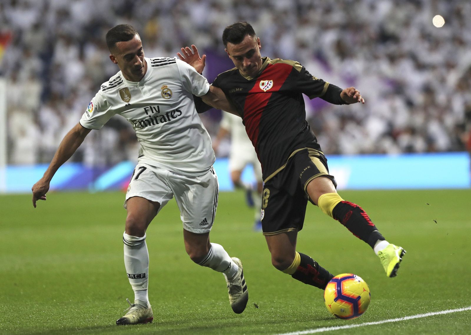 El Real Madrid-Rayo Vallecano, en imágenes