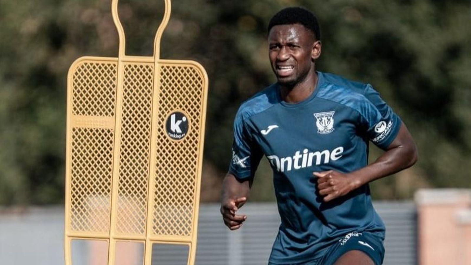 Diawara, otra titular indiscutible del Leganés que será baja ante el Córdoba CF.