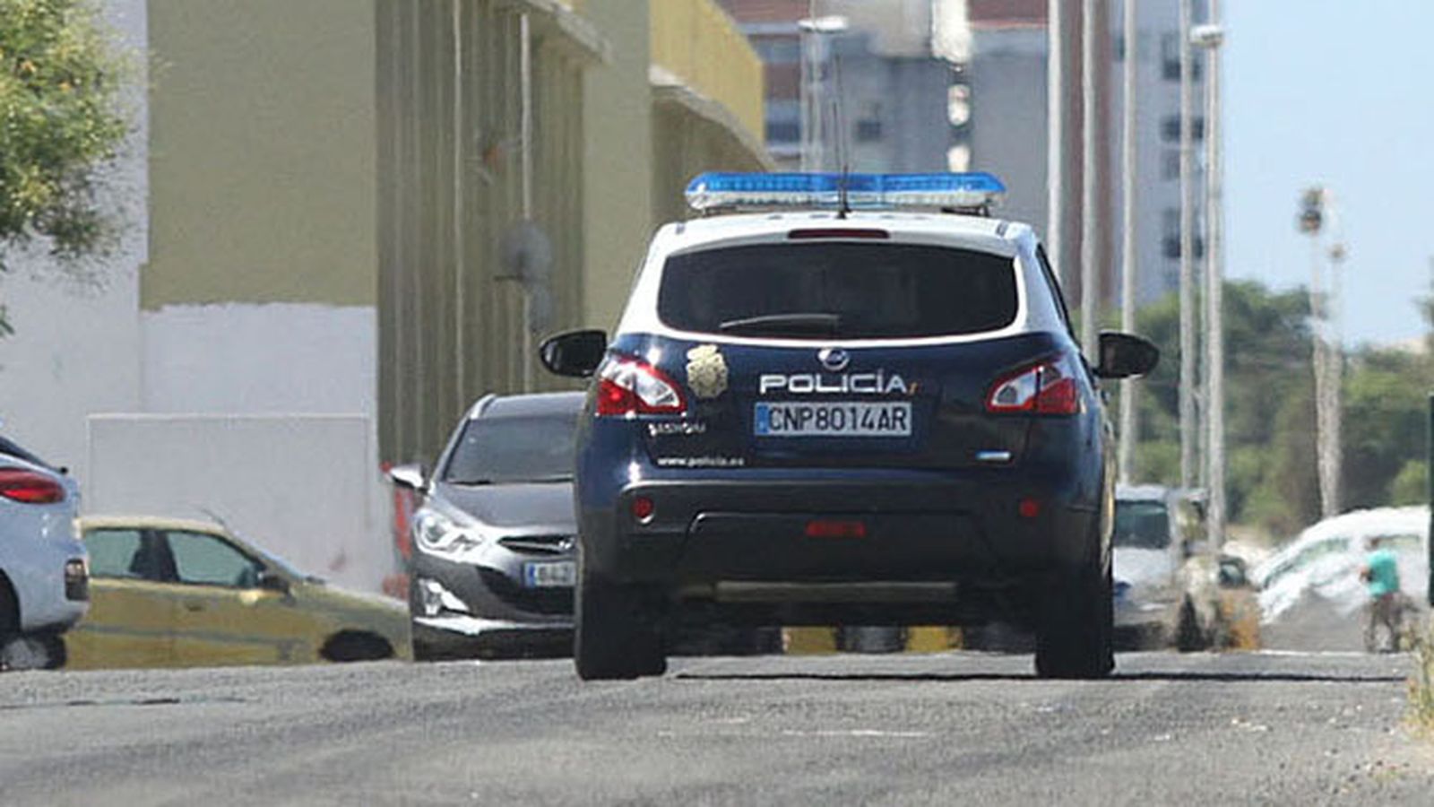 Un patrullero de la Policía Nacional.
