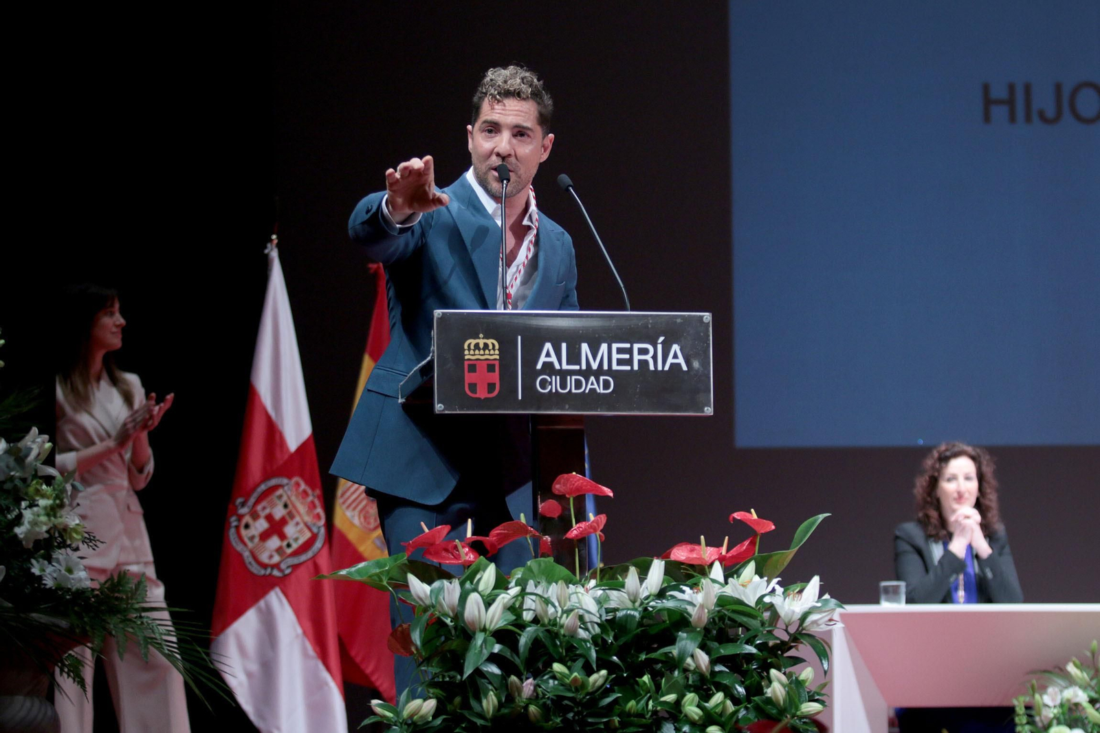 Nombramiento de David Bisbal como Hijo Predilecto de Almería