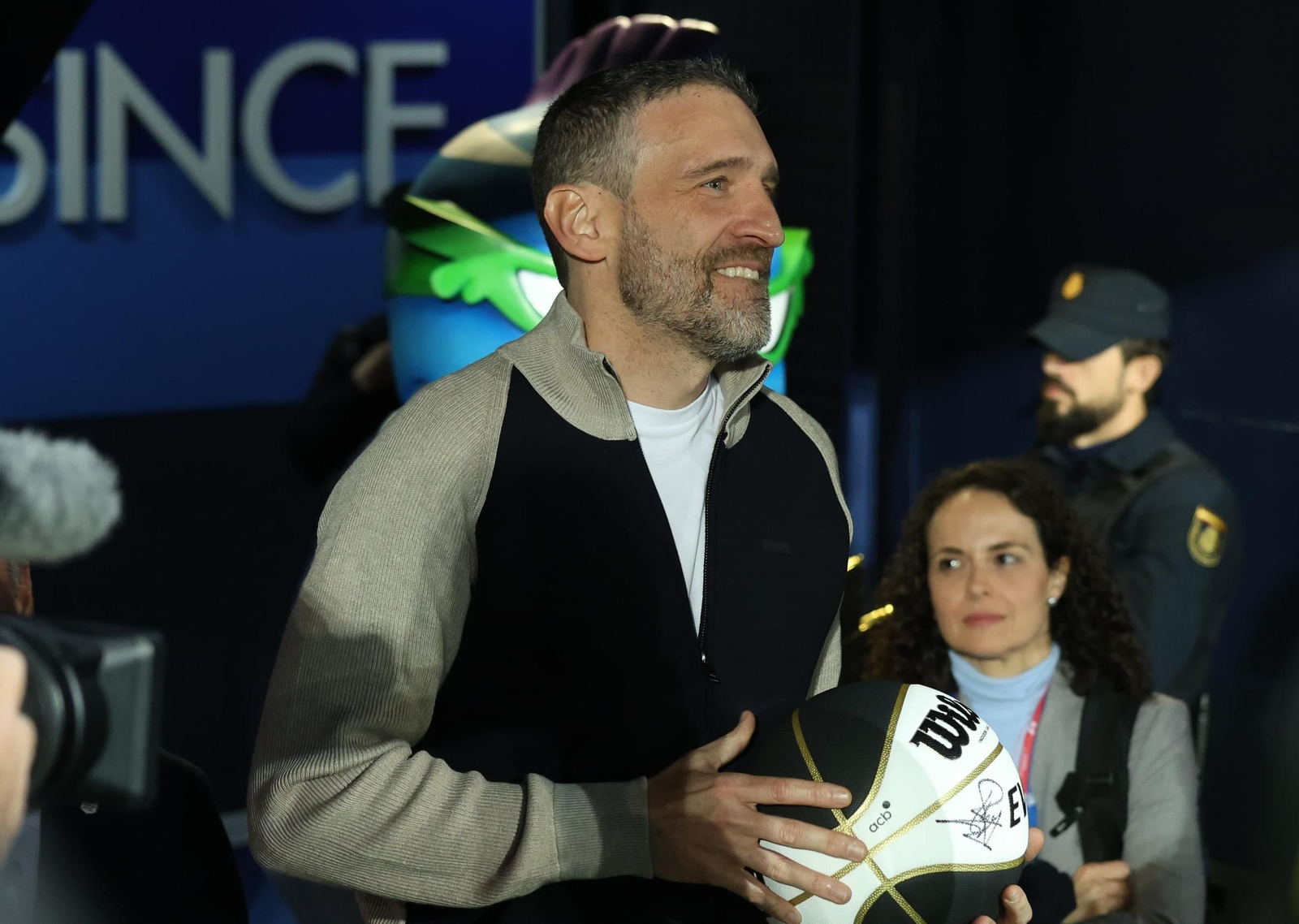 El homenaje al Unicaja y Salva Reina, en fotos