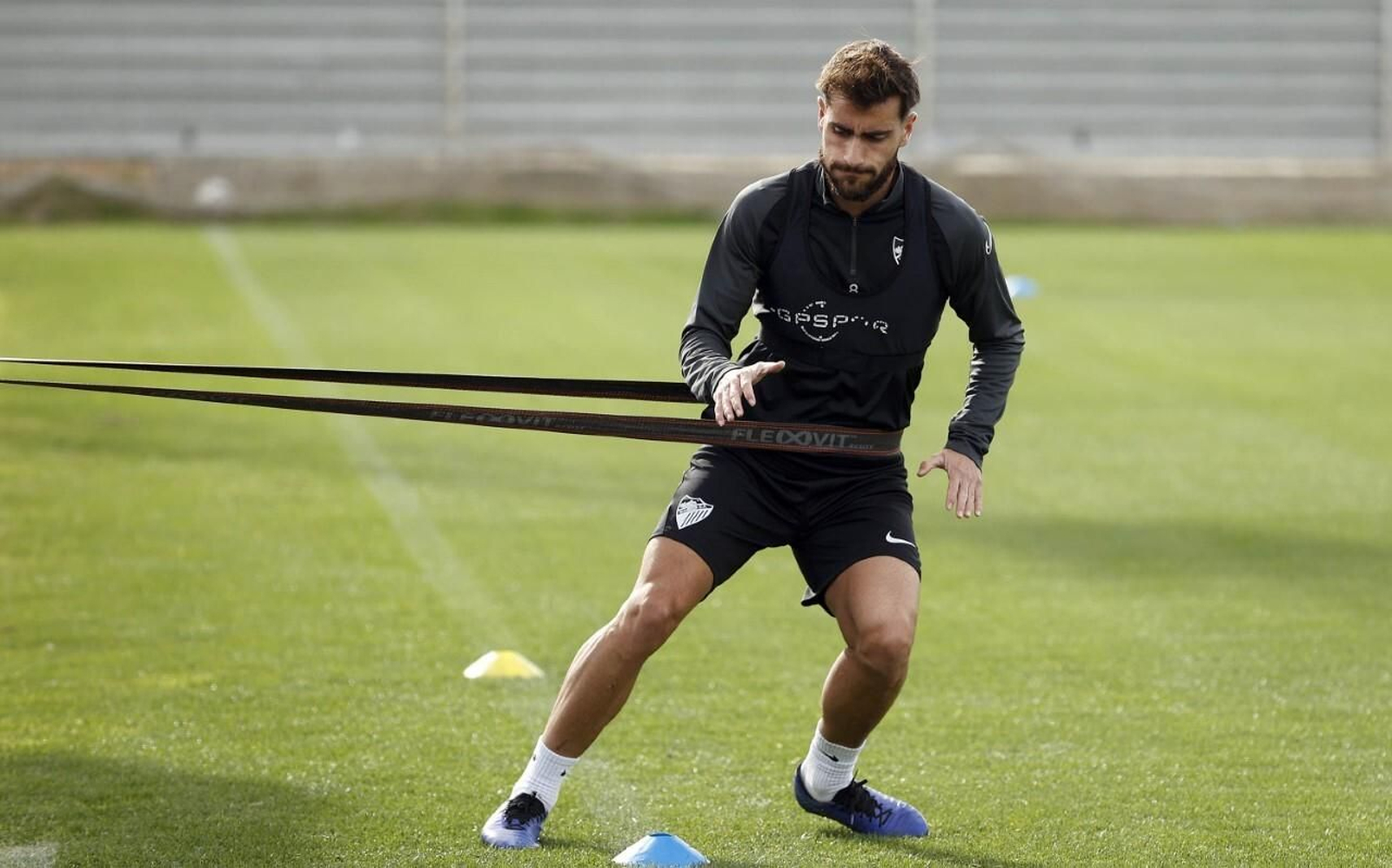 Las fotos del entrenamiento del Málaga CF
