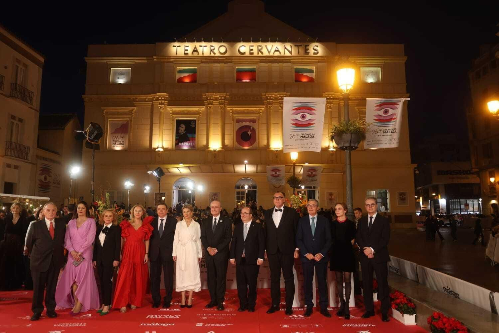La alfombra roja del Festival de Cine de Málaga, en fotos