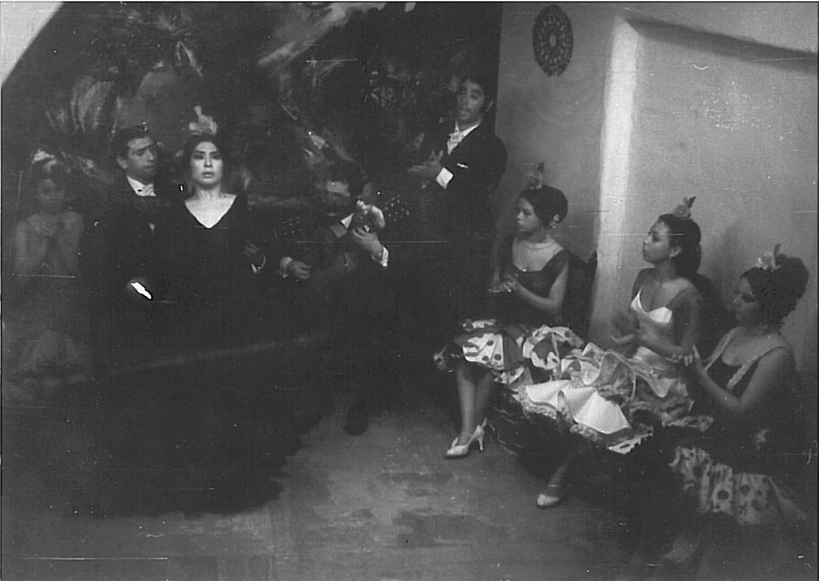 Debut en el tablao sevillano de Los Gallos de la bailaora Yoko Komatsubara en los años 60.