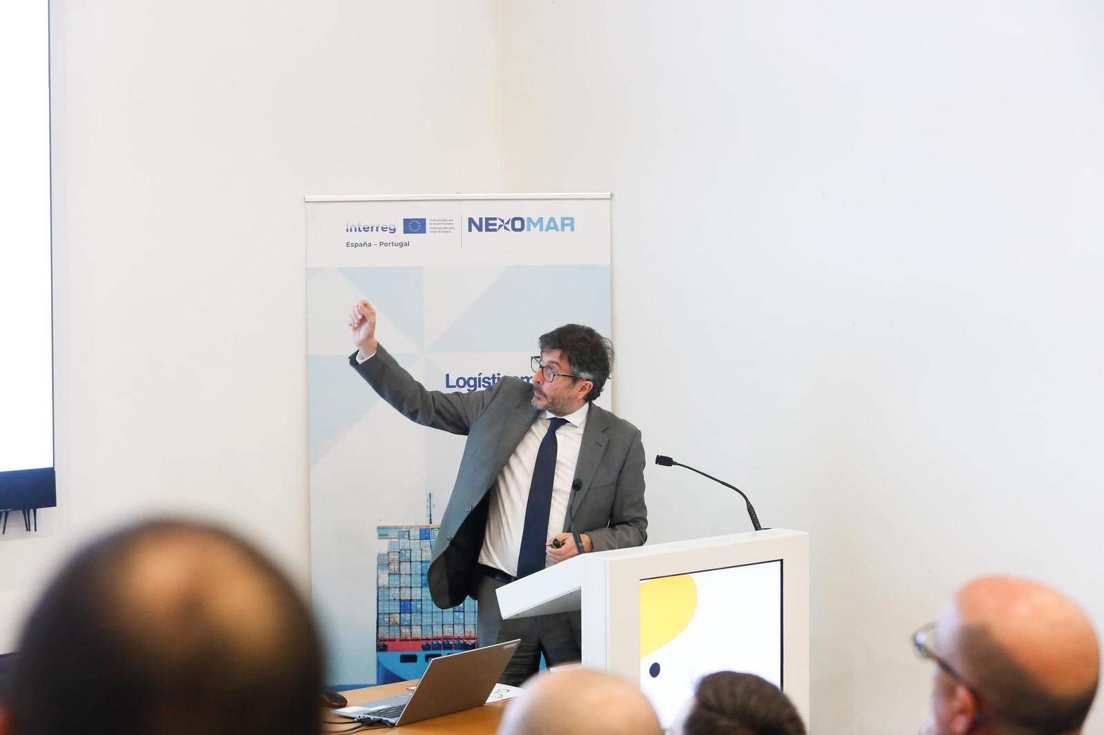 Las imágenes de la ponencia de Manuel Rodríguez Dapena, subdirector de Puertos del Estado, en la Cámara de Comercio del Campo de Gibraltar