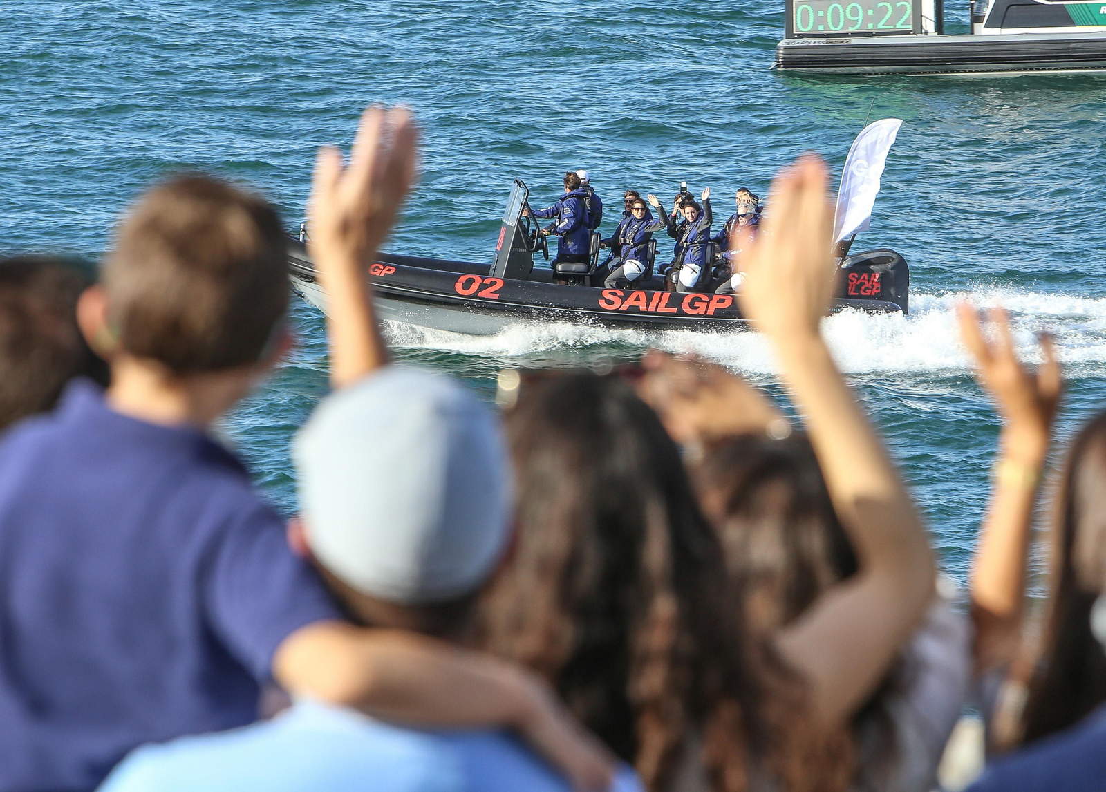 Las imágenes de la final de la SailGP en Cádiz