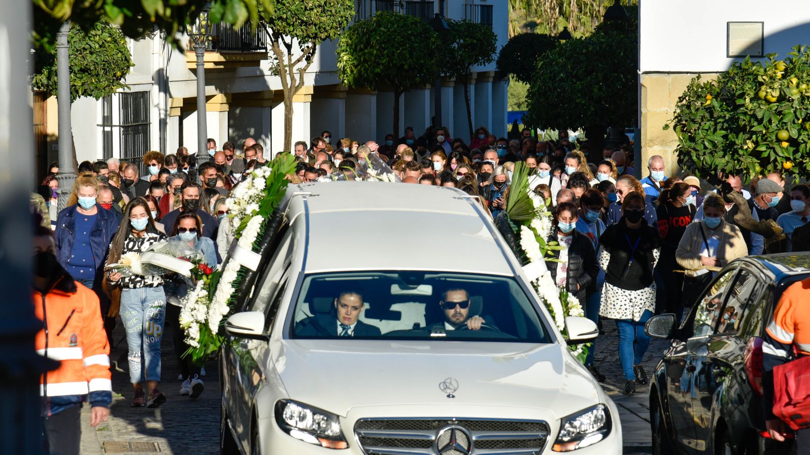 Las fotos del último adiós de San Roque a María Isabel