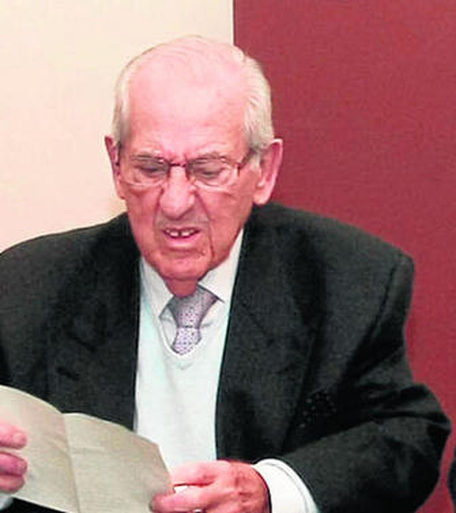 Eloy García Moreno, presidente de honor del PP linense.