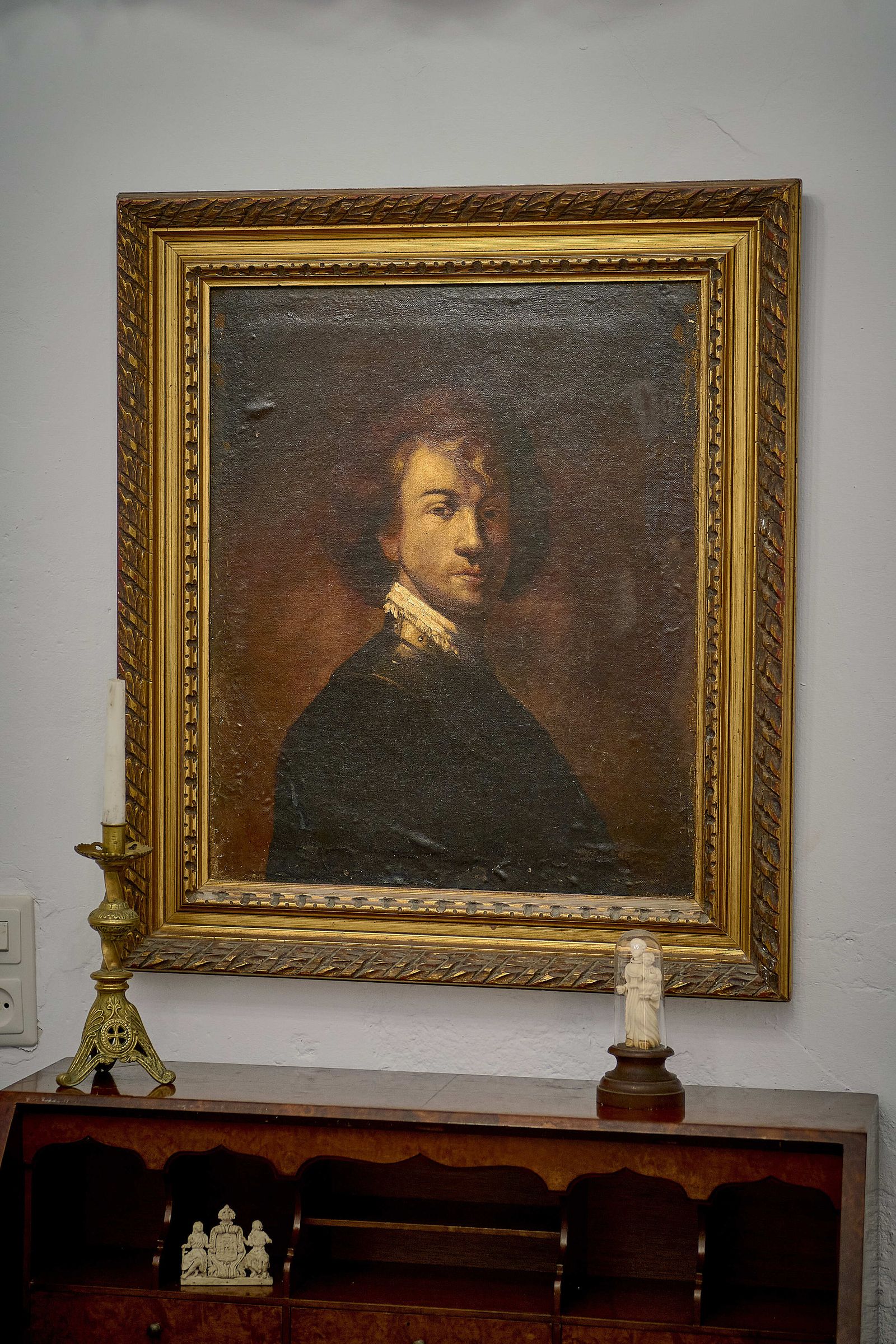 Interior de la finca en Antonio López 7.