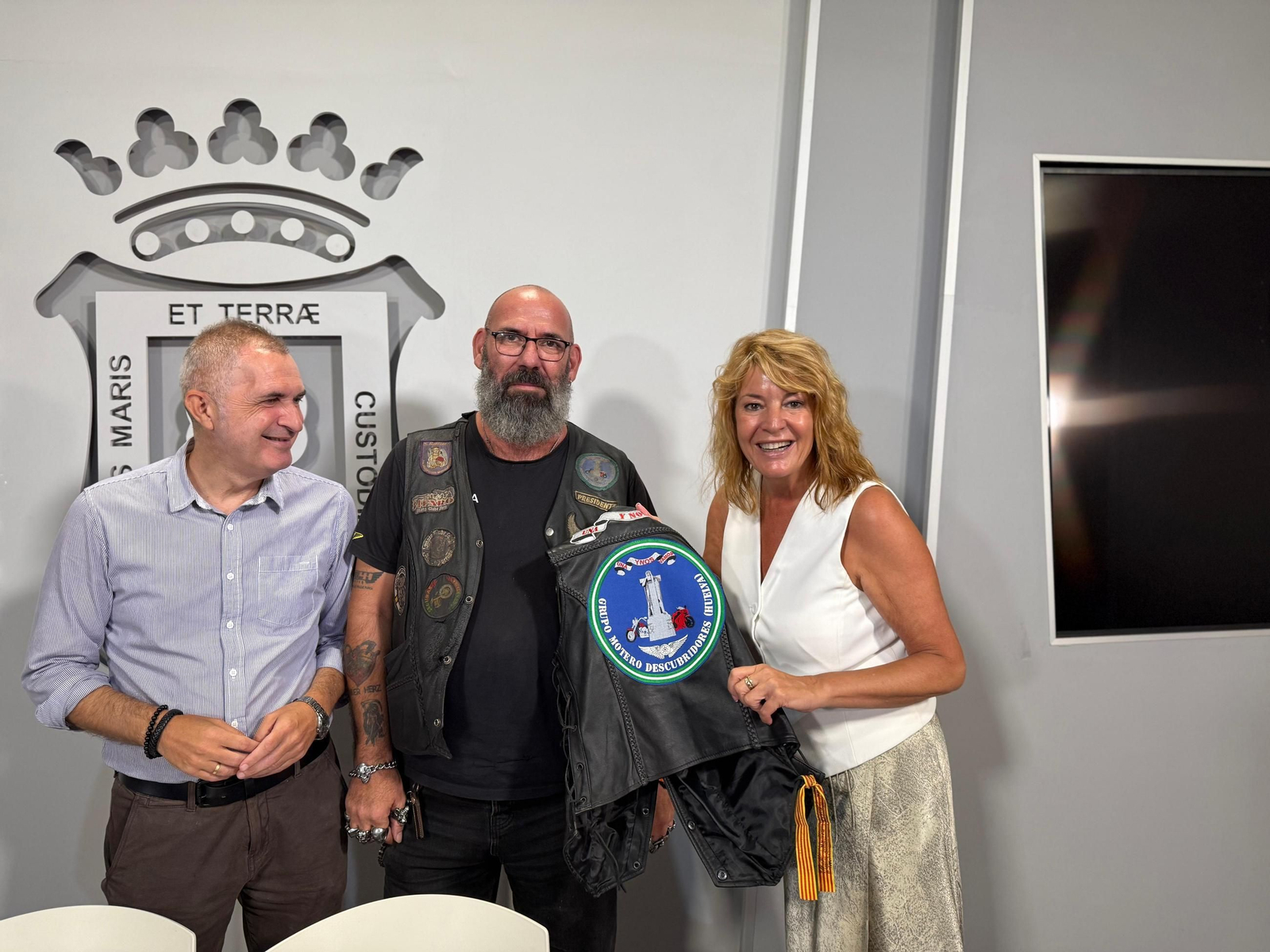 Manuel Jesús Soriano, Rafael Ángel Ruiz y Pilar Miranda.