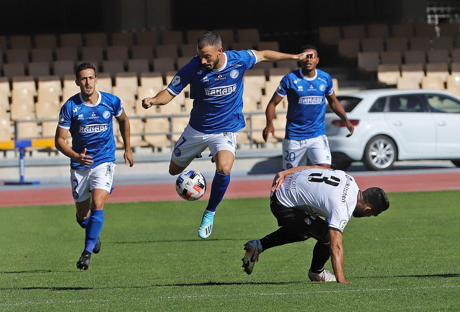 Imágenes del derbi Xerez DFC - Xerez CD