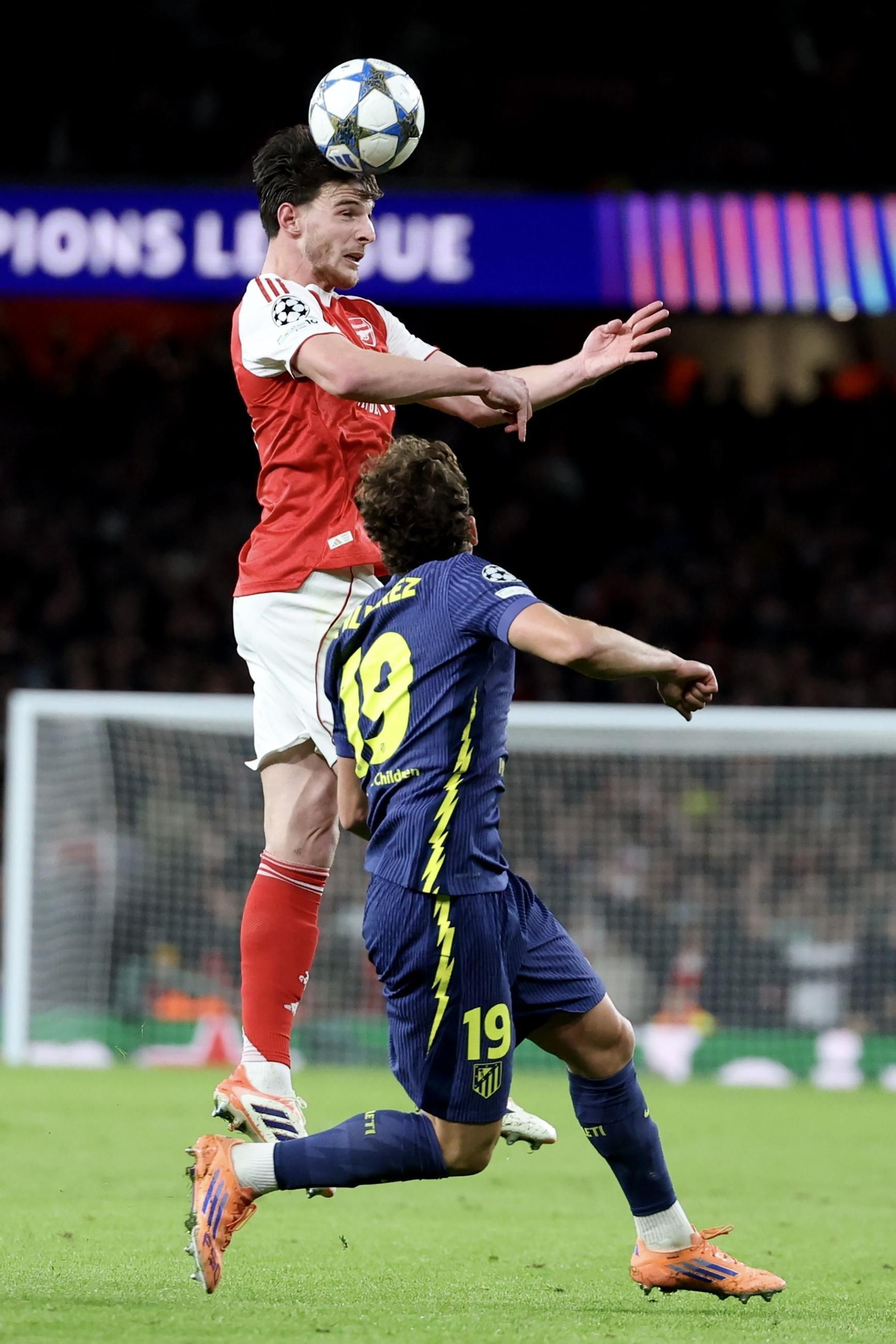 Las fotos del Arsenal-Atlético de Madrid