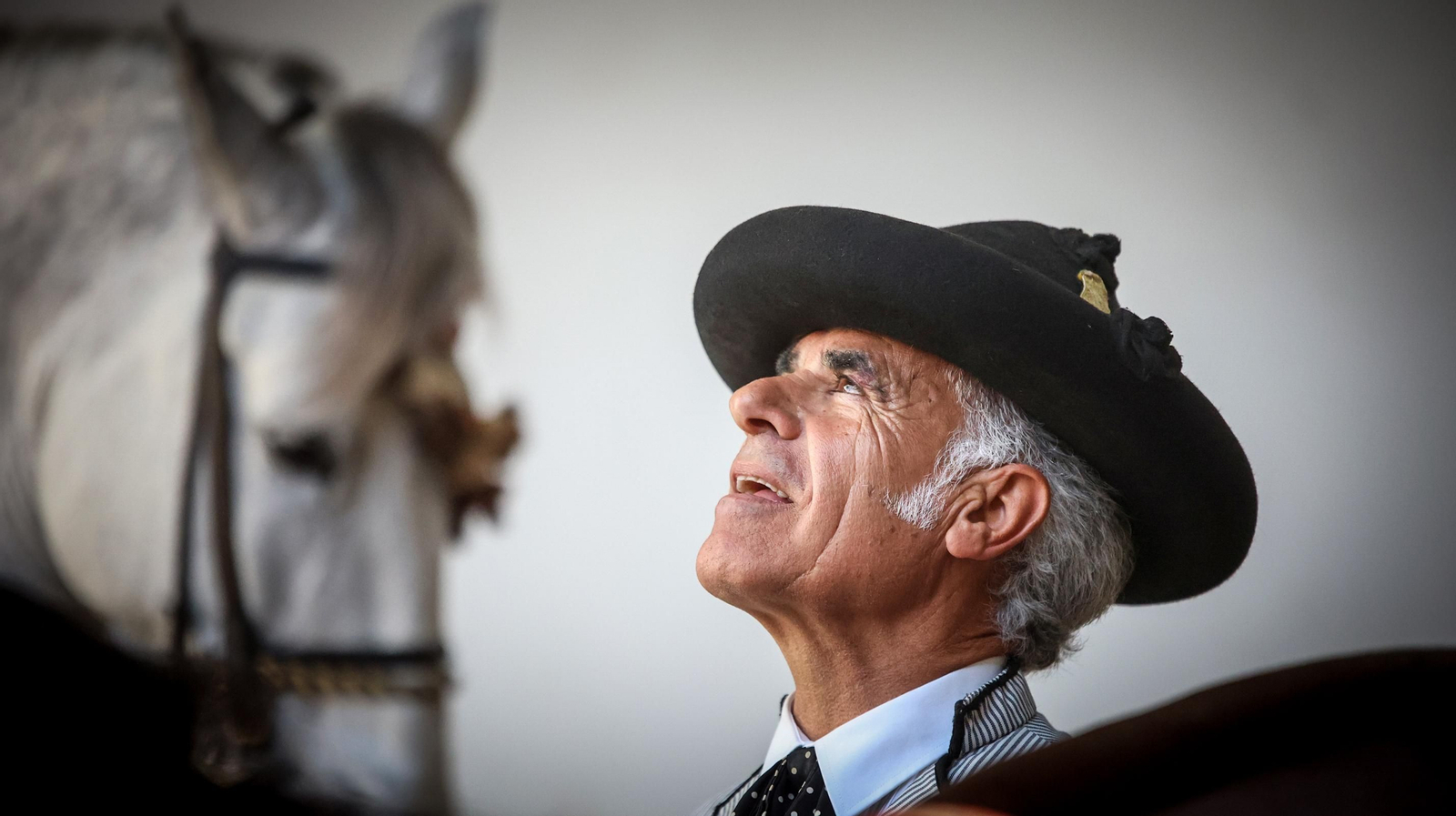 Manuel Ruiz, momentos antes de realizar su última función el pasado jueves.