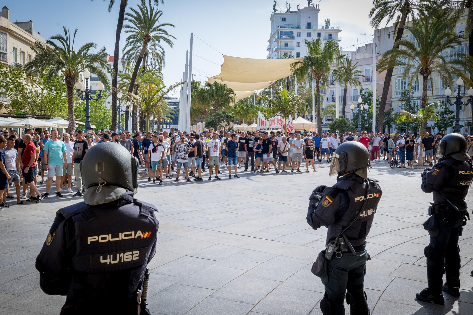 Las imágenes de las protestas de la huelga del metal en Cádiz de este viernes 27 de junio