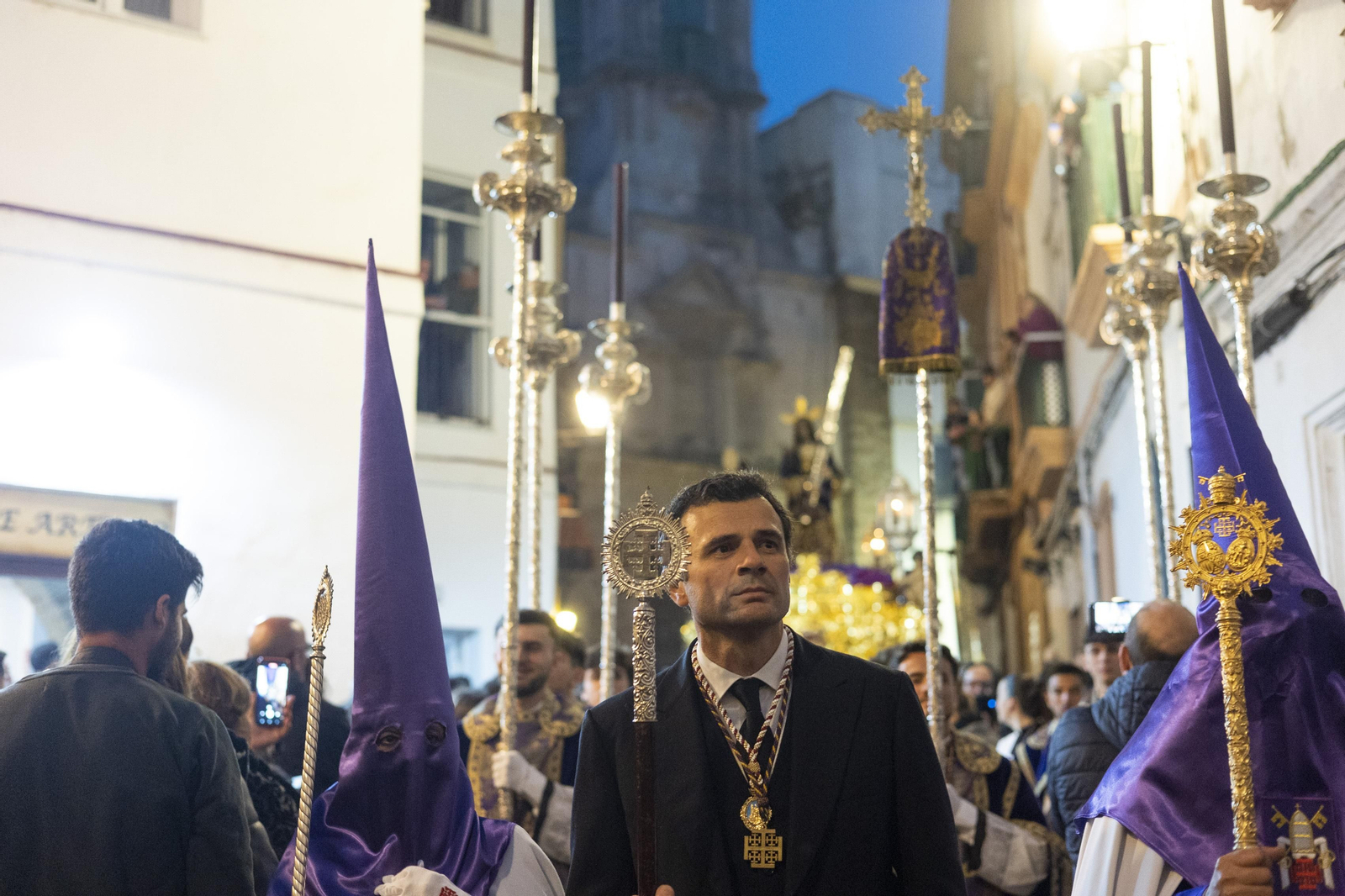 Las imágenes de la cofradía del Nazareno  este Jueves Santo en la Semana Santa de Cádiz de 2024
