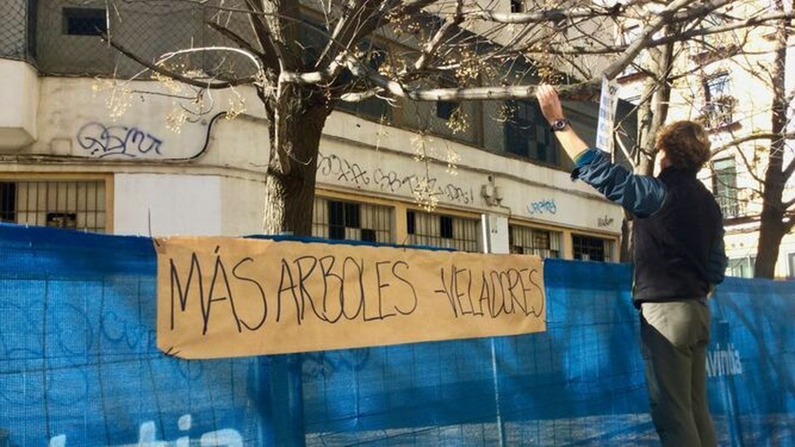 Las melias taladas en el entorno del Mercado de la Puerta de la Carne.
