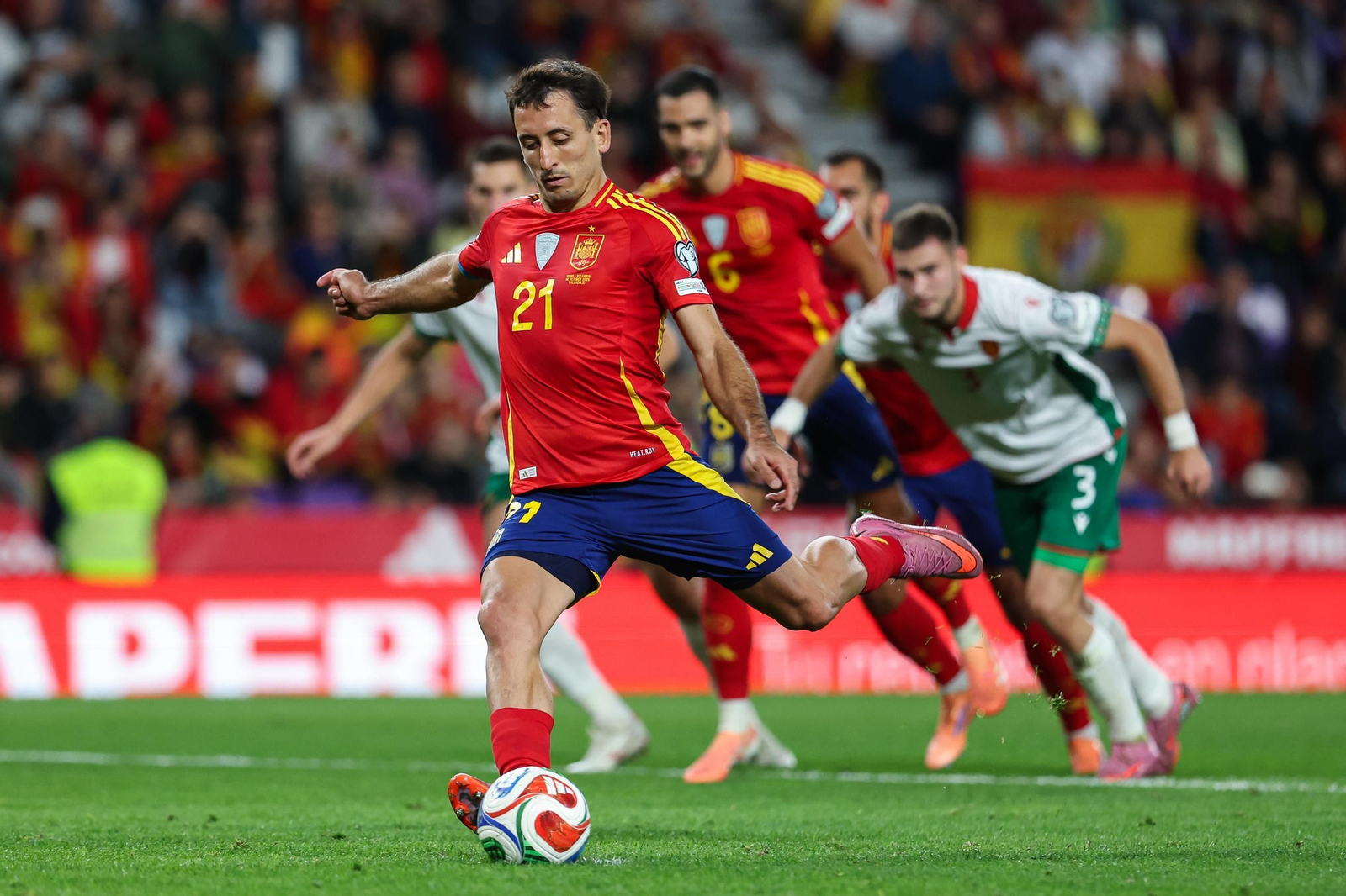 Las mejores fotos del España-Bulgaria