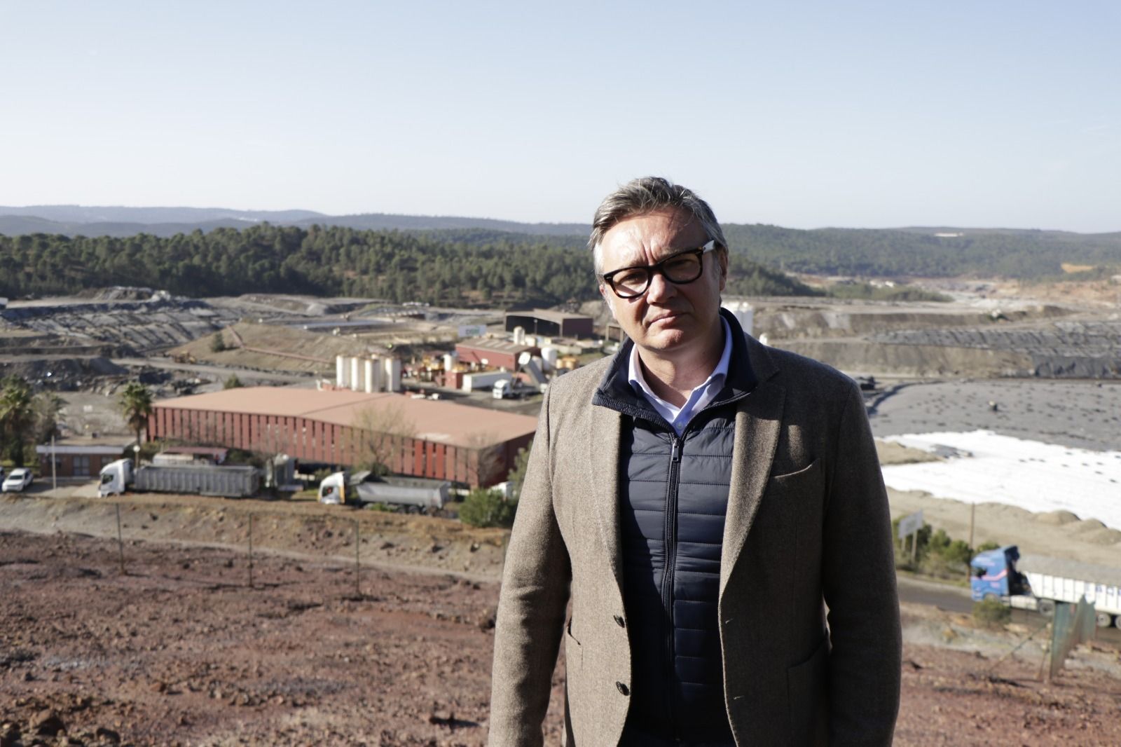 Manuel Gavira en Nerva.