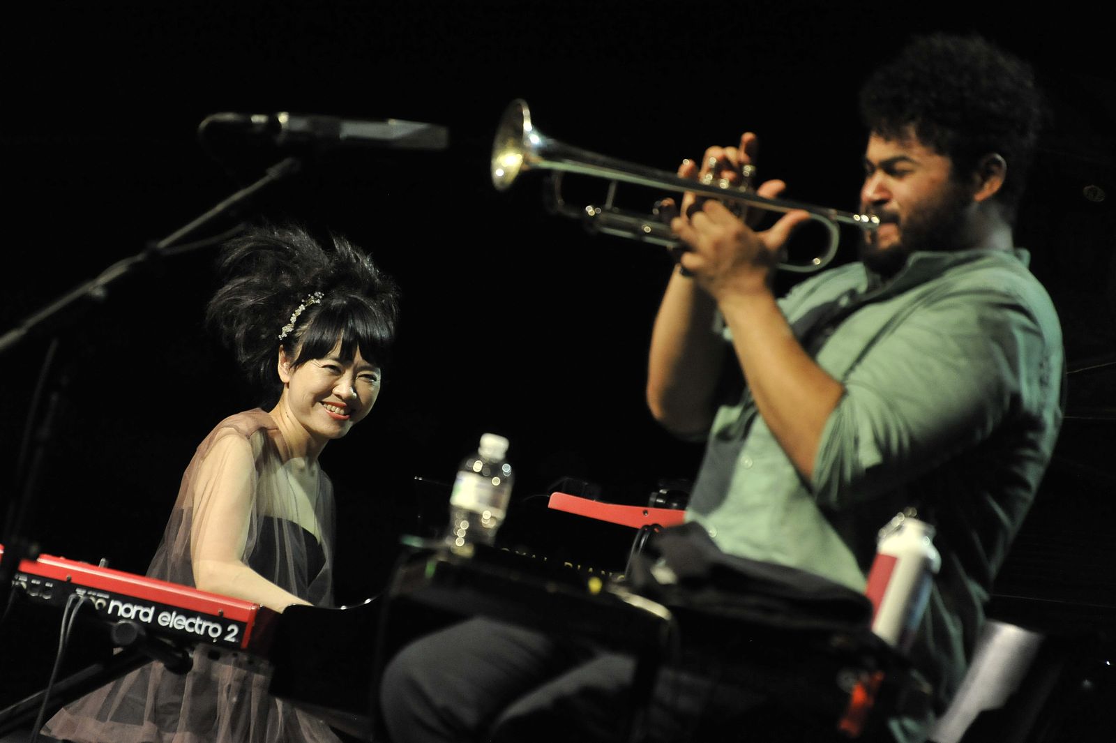 Hiromi levantó al público del Festival Jazz en la Costa
