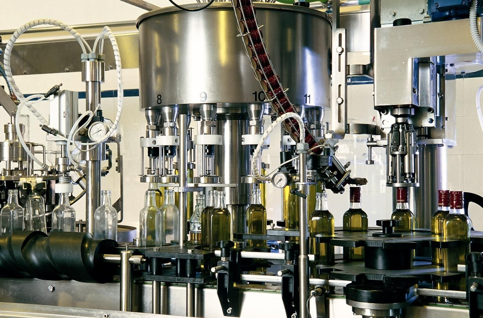 Planta embotelladora de aceite de oliva