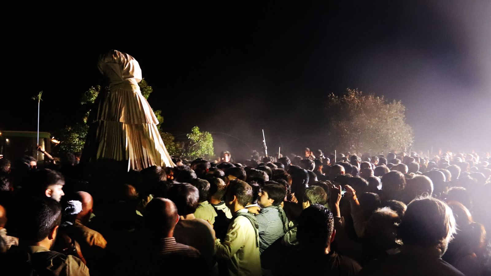 Venida de la Virgen del Rocío en 2019