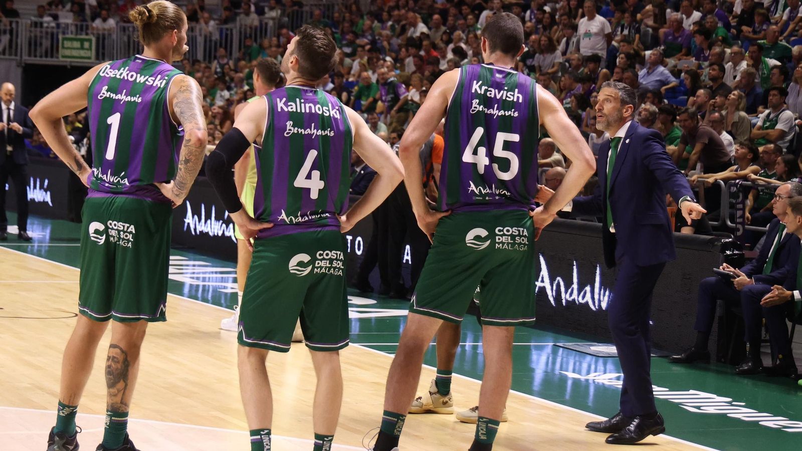 Las fotos del Unicaja-Barcelona, primer partido del play off de la Liga Endesa