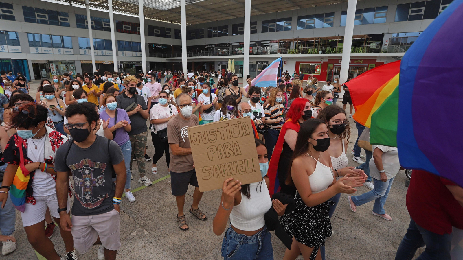 Fotos de la quinta manifestación del Orgullo LGTBI en Algeciras