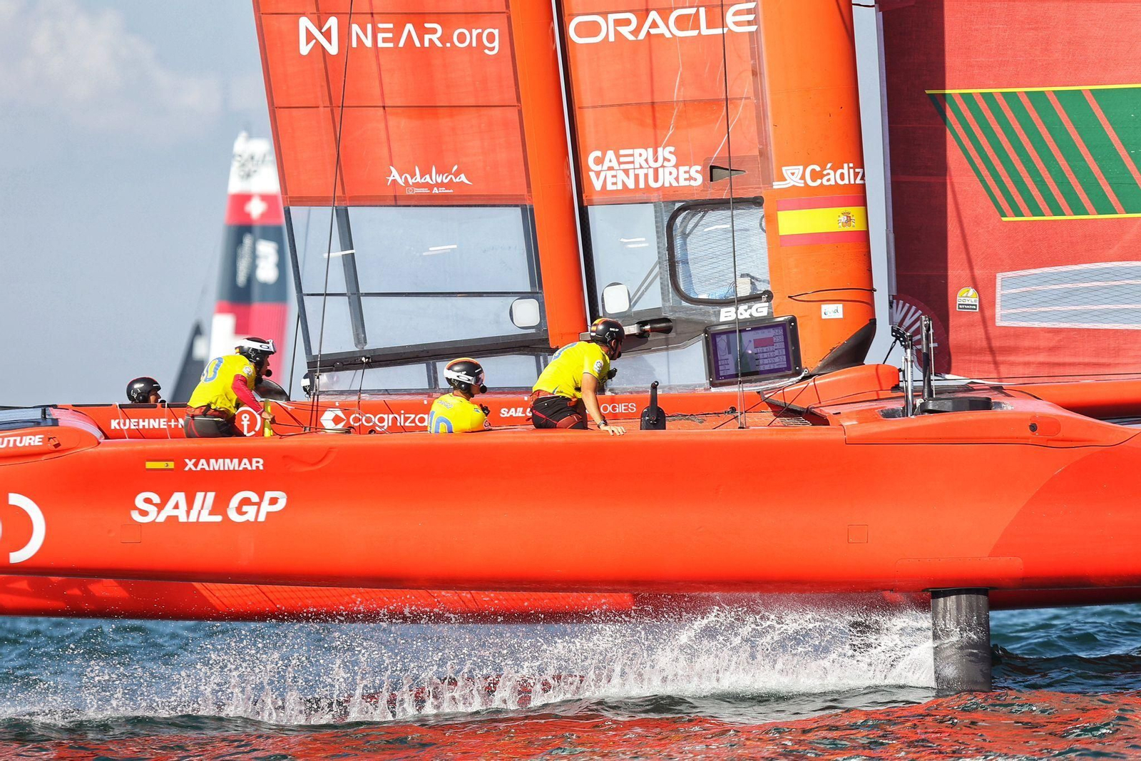 Sail GP Cádiz: El primer entrenamiento ya deja imágenes espectaculares