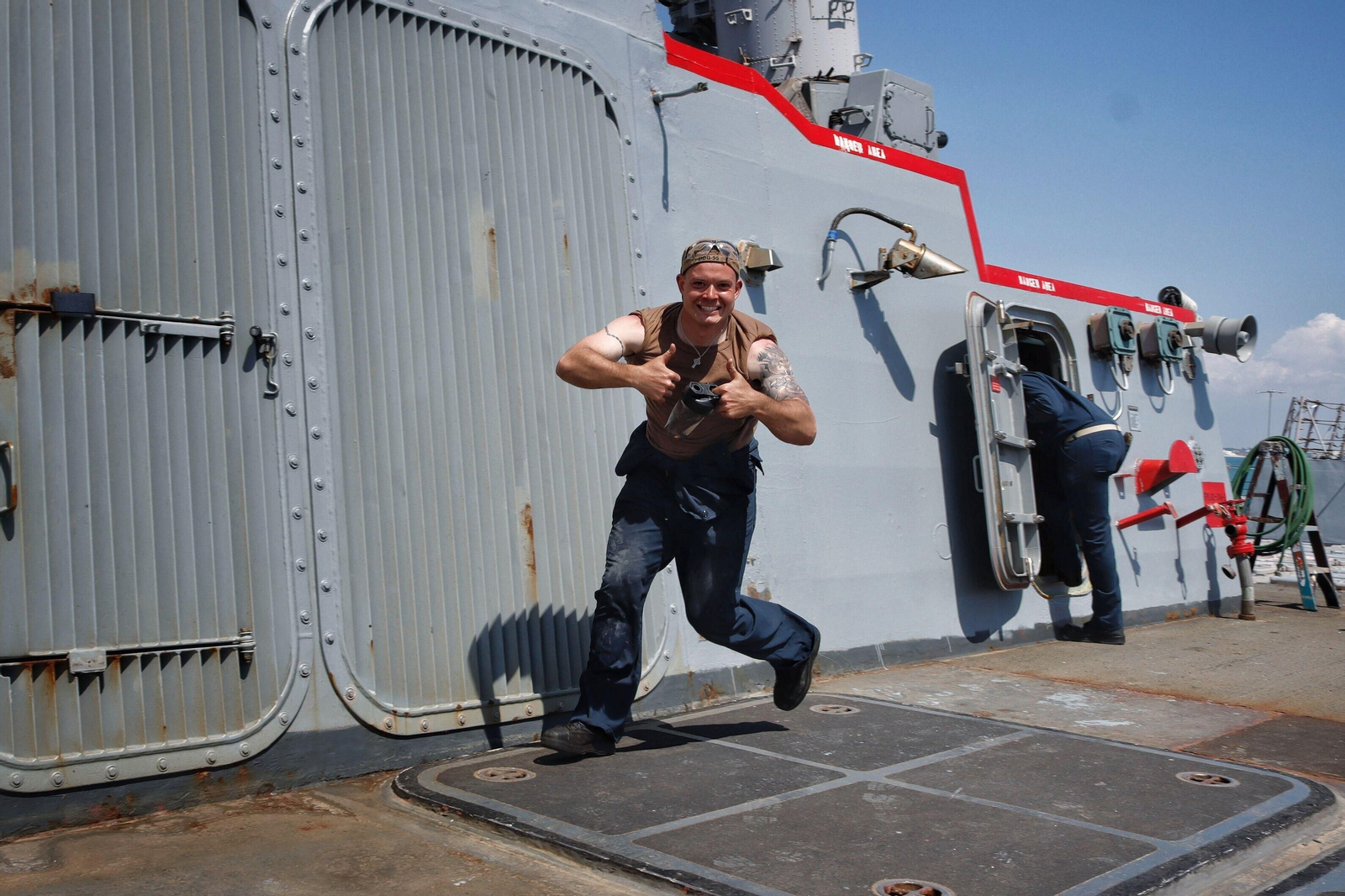 Recorrido por el destructor 'James E. Willians', atracado en la Base naval de Rota