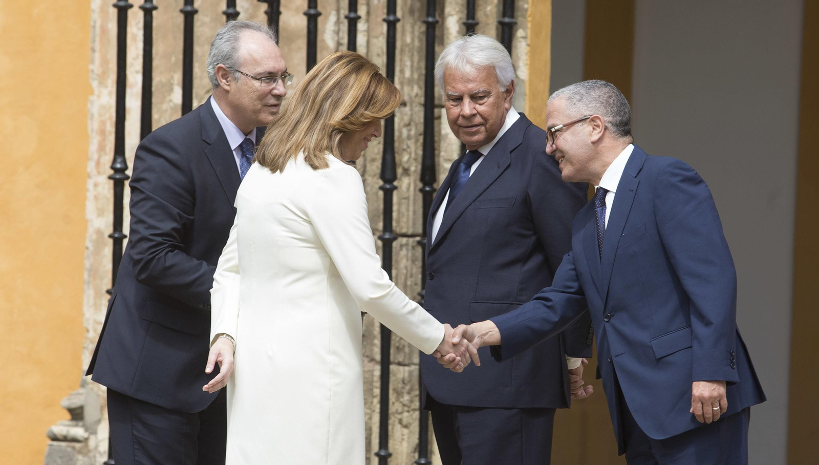 El acto de conmemoración de los 25 años de la Expo 92, en imágenes