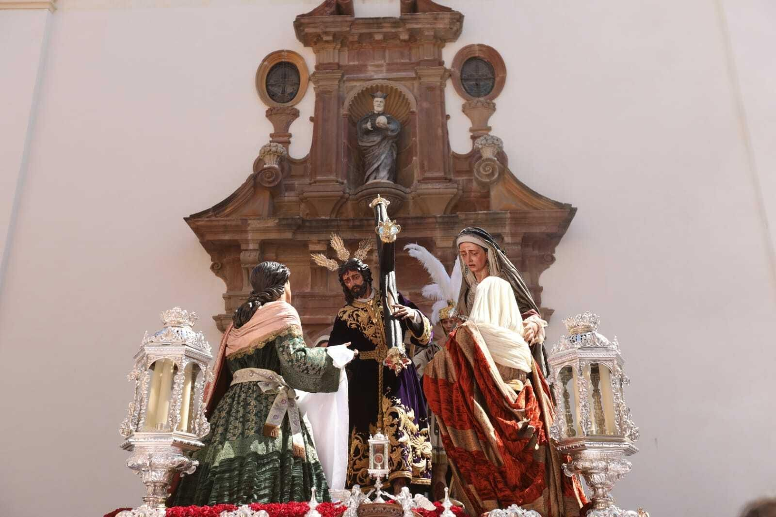 Las fotos de Salutación en el Domingo de Ramos en Málaga