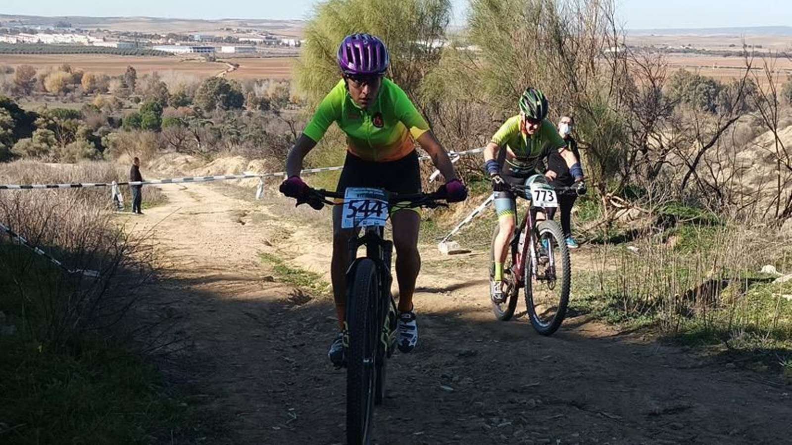 Un momento de la prueba celebrada en Benacazón.