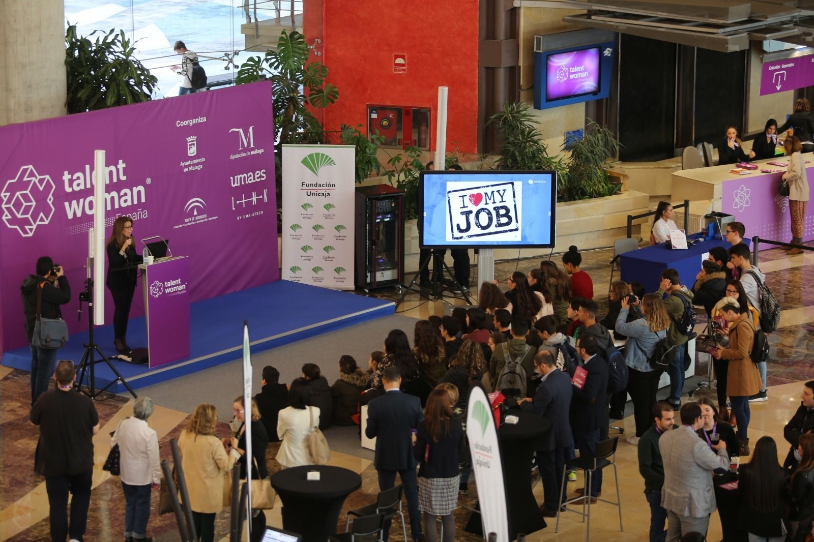 Apertura del Talent Woman en el Palacio de Ferias