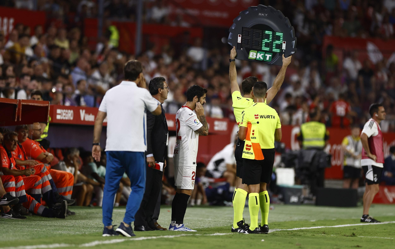 Las imágenes del Sevilla-Valladolid