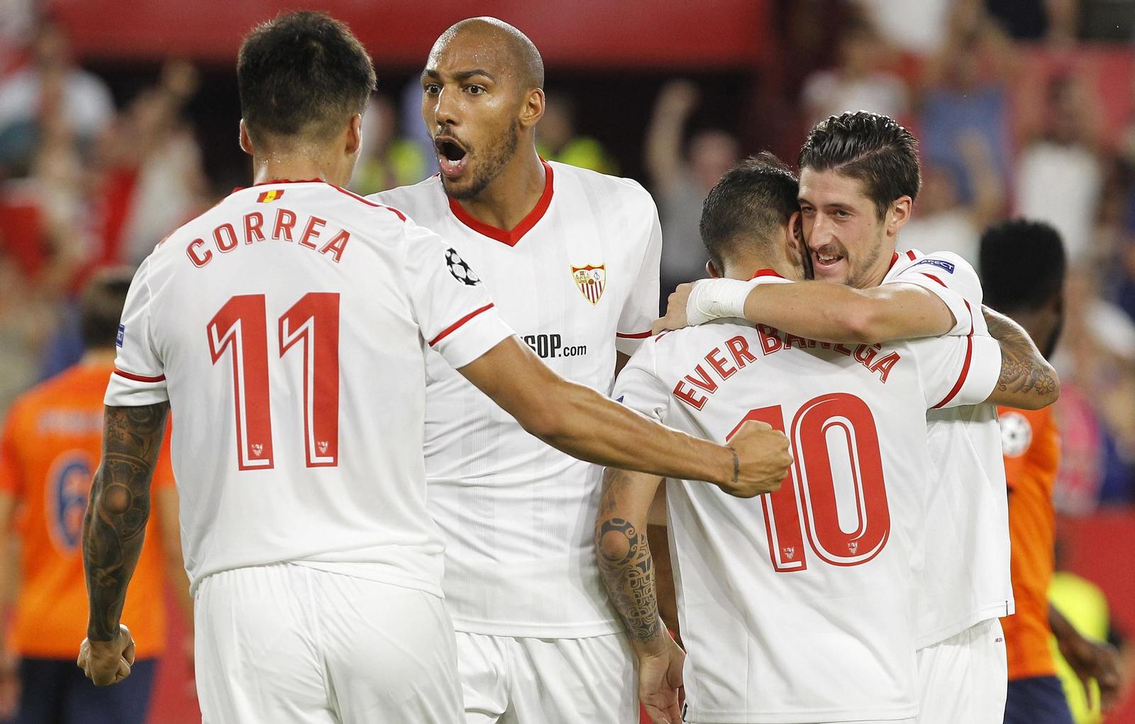 Las imágenes del Sevilla-Basaksehir