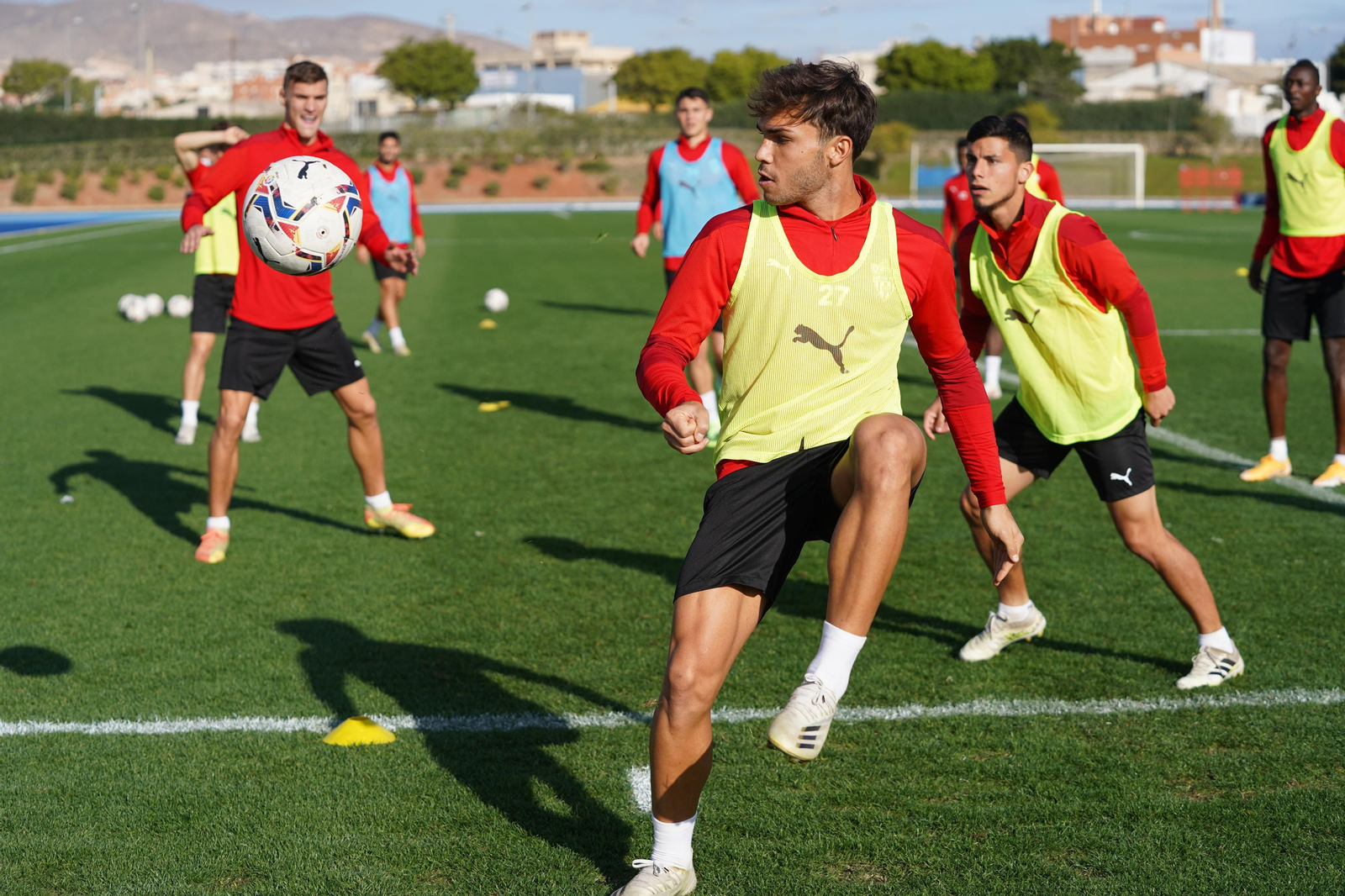 Fotogalería del entrenamiento del Almería, sábado 21