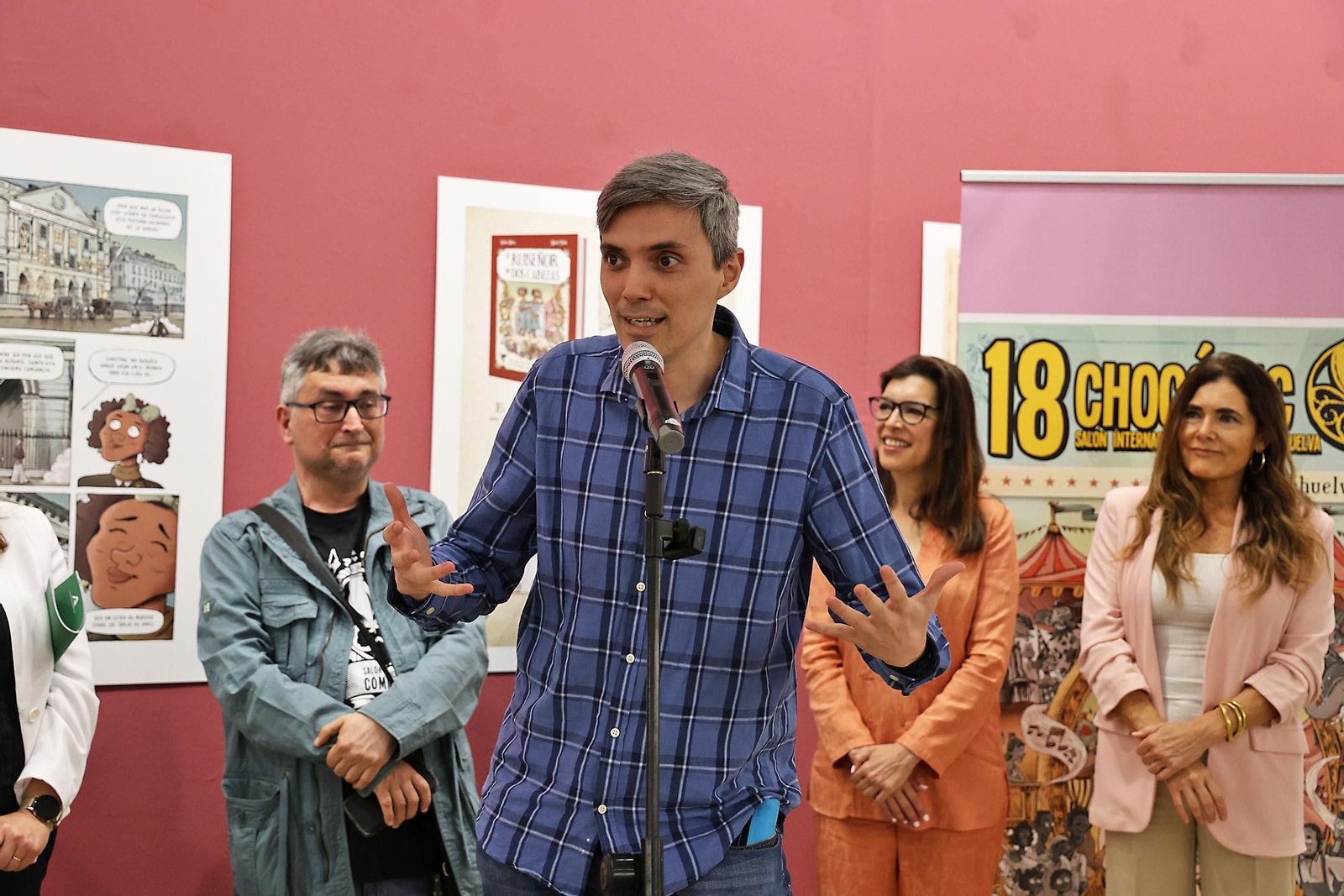 Imágenes de la inauguración del Salón Internacional Chocómic