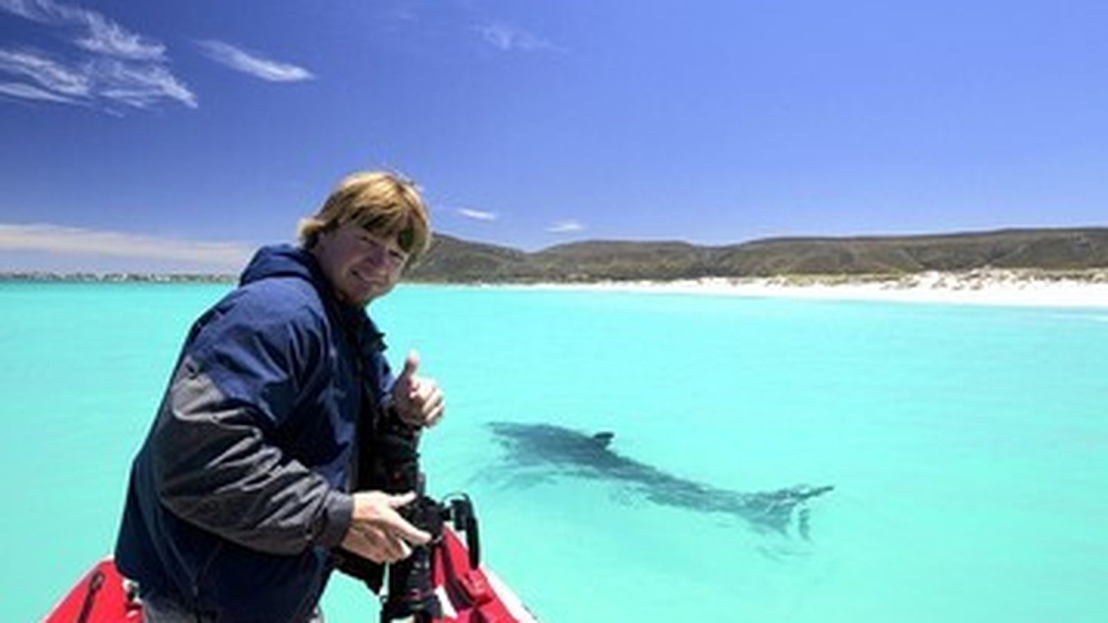 Jeff Kurr en plena grabación