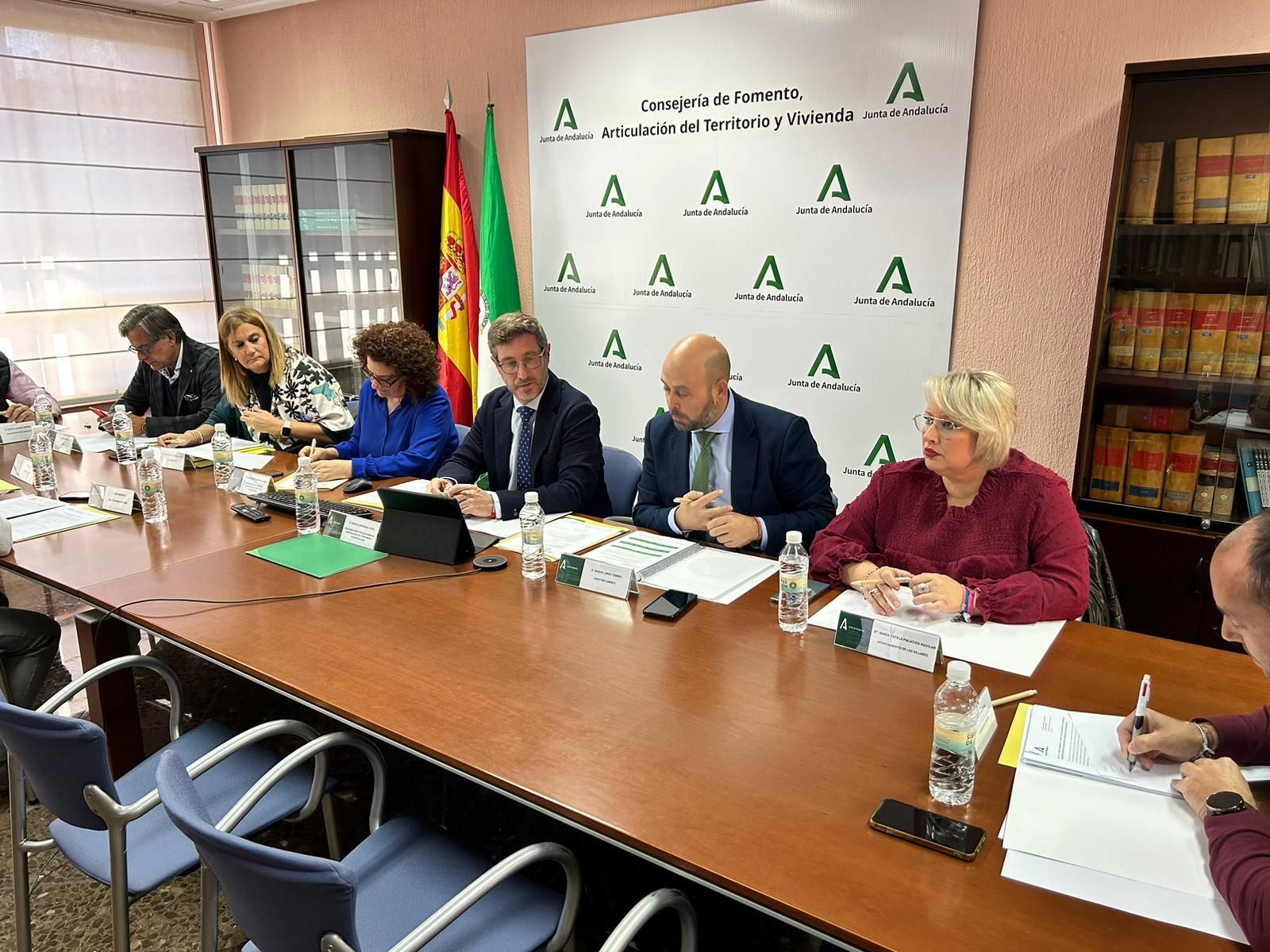 Reunión del Consejo de Administración del Consorcio de Transporte Metropolitano del Área de Jaén.