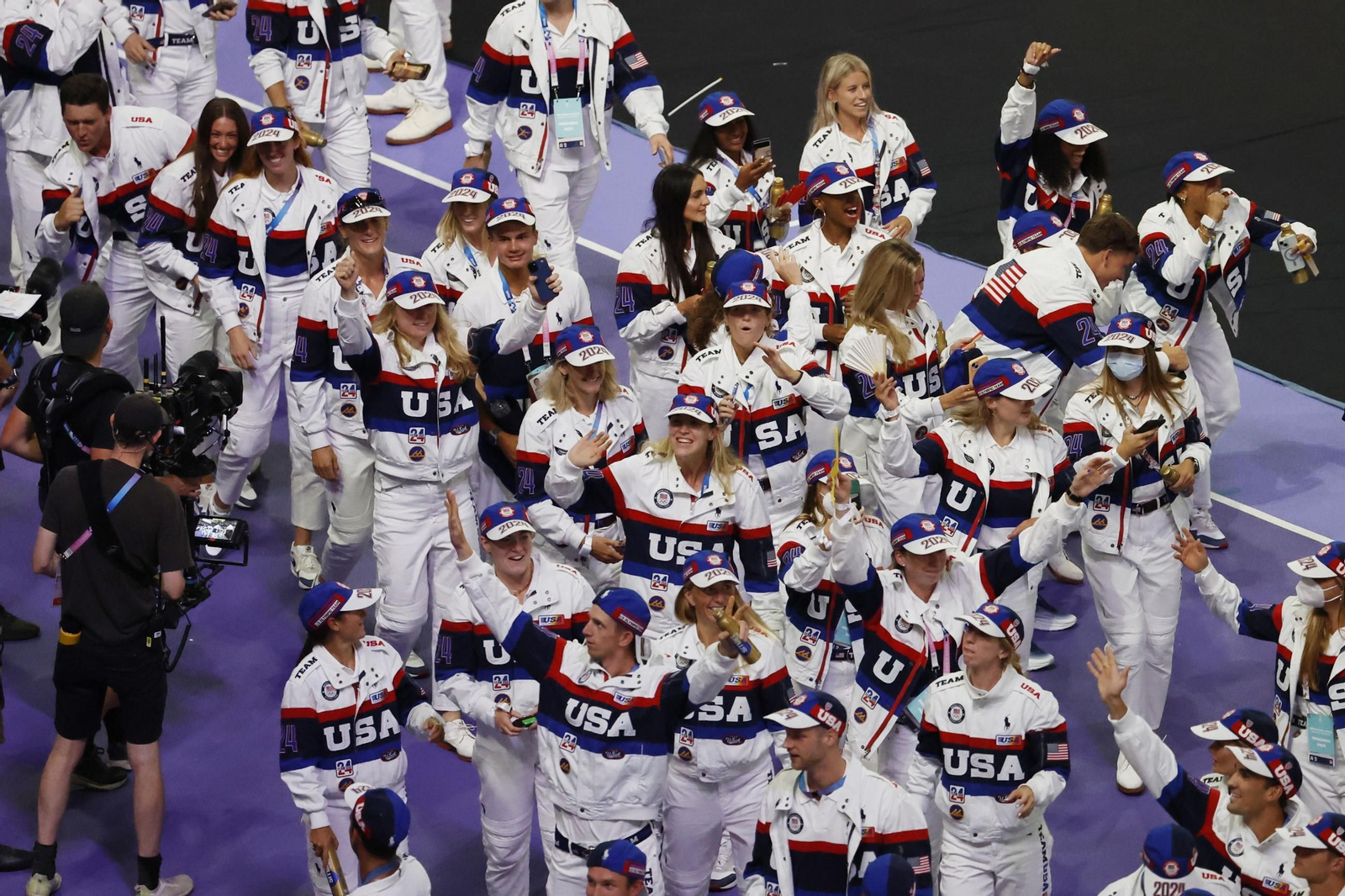 Las fotos de la ceremonia de clausura de los Juegos Olímpicos París 2024