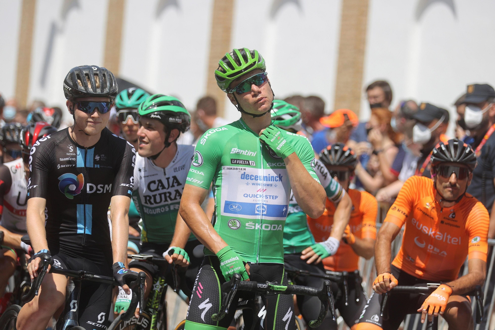 Antequera disfruta de la salida de La Vuelta