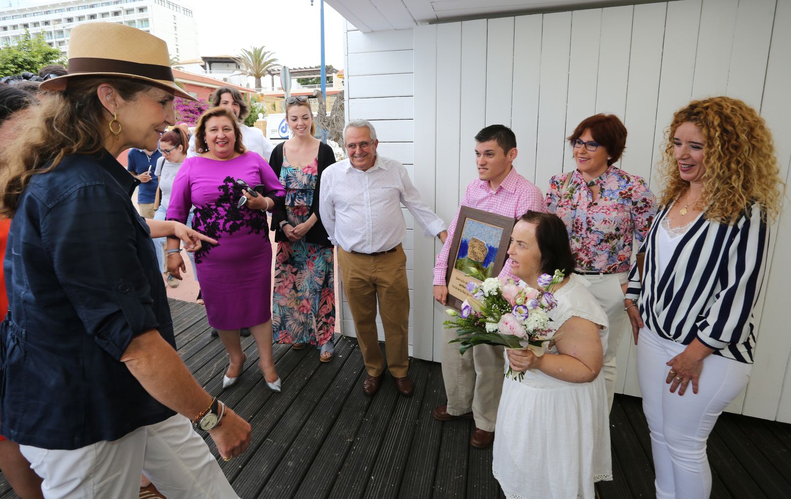 La Infanta Doña Elena asiste a varios talleres de prevención de la fundación Mapfre, en imágenes