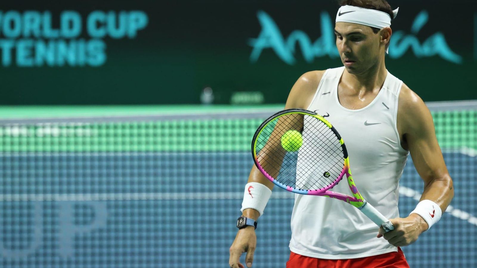 Rafa Nadal-Carlos Alcaraz, ocho juegos a tope con empate antes de la Copa Davis